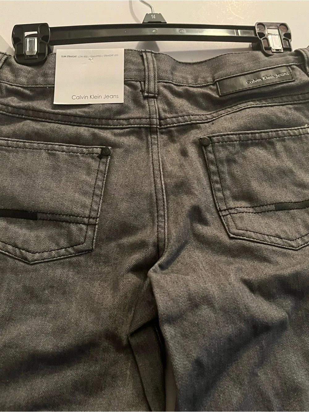 NWT Calvin Klein Gray Jeans - Boy’s Size 14
